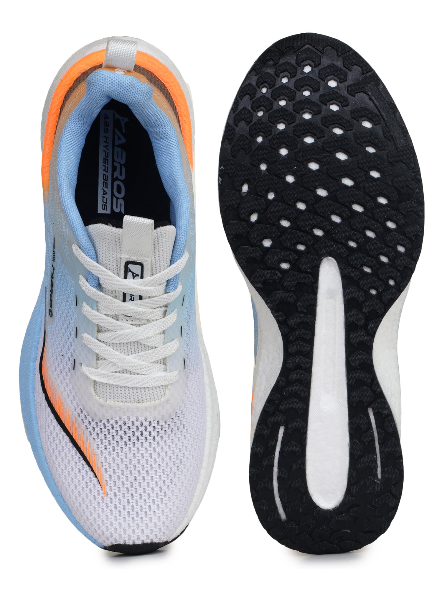 ABROS VISOR Running Sports Shoes Breathable Upper Memory Foam Insole Casual Walking & Gym Shoes for Mens