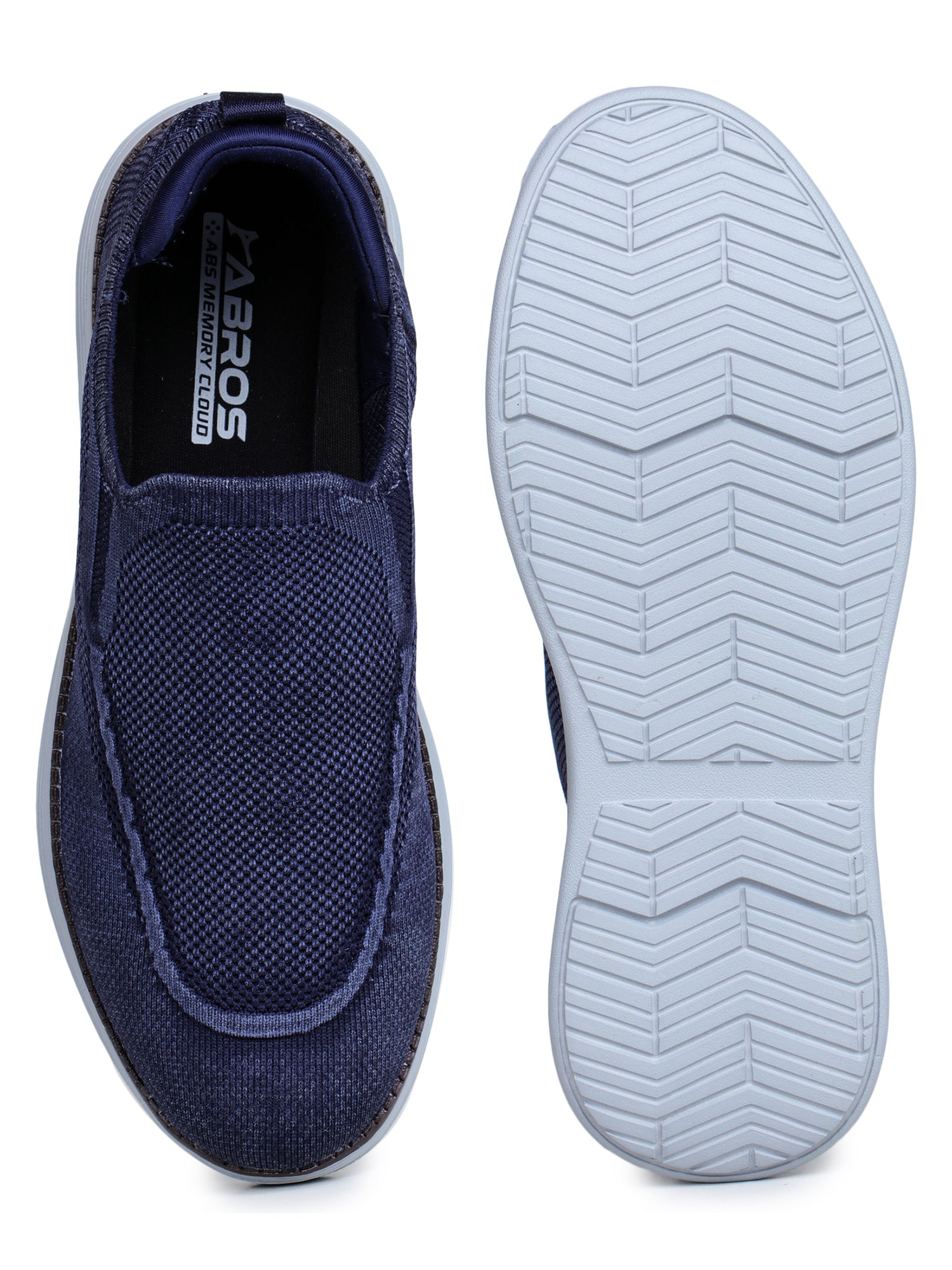 ABROS DANIMOFF Men‚Äôs Casual Sneakers for Daily Wear | Stylish Comfortable Shoes for Work, College, Travel & Everyday Outfits | Lightweight Sneakers for Mens (NAVY)