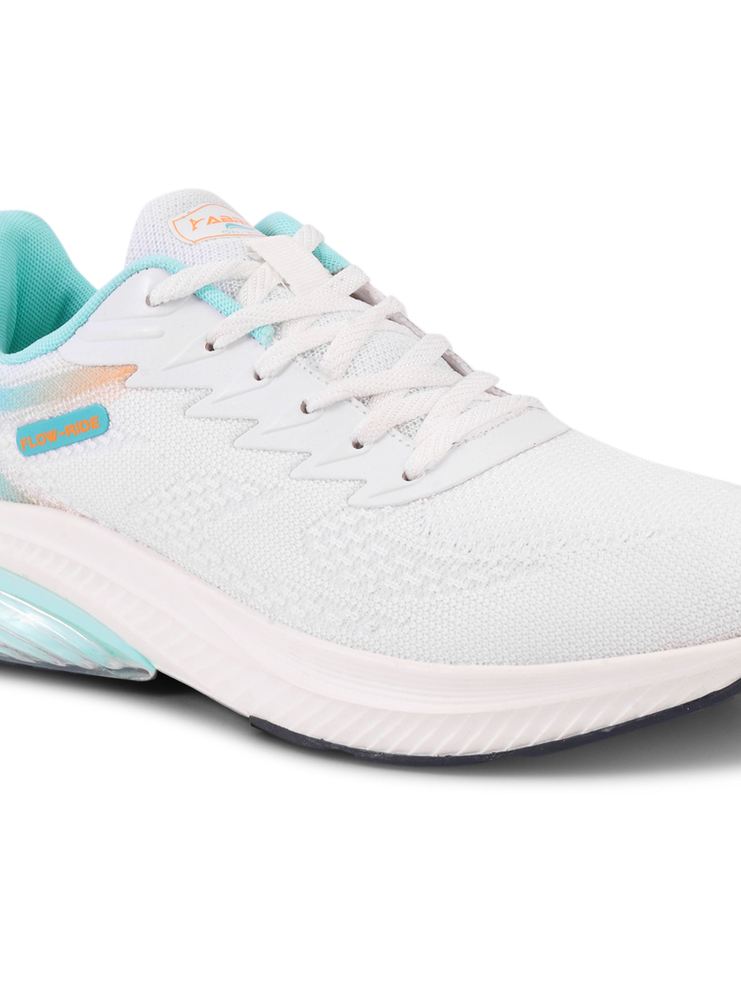 ABROS RANKIN Men‚Äôs Sports Shoes for Running, Training & Gym | Lightweight Active Footwear for Daily Workout, Fitness & Outdoor Activities Shoes for Mens (WHITE/DEEPSEA)