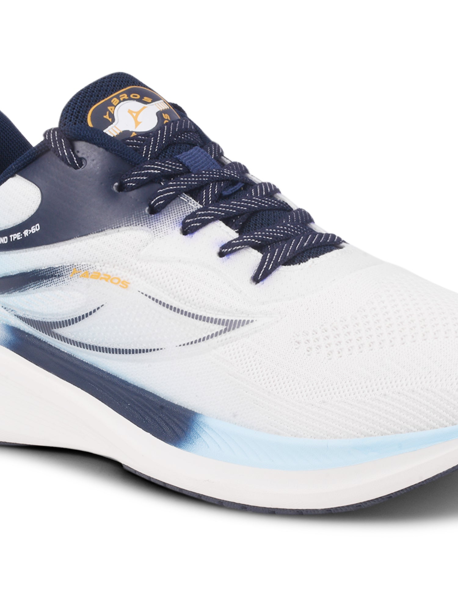 ABROS PROCY Men‚Äôs Sports Shoes for Running, Training & Gym | Lightweight Active Footwear for Daily Workout, Fitness & Outdoor Activities Shoes for Mens (WHITE/ICE BLUE)