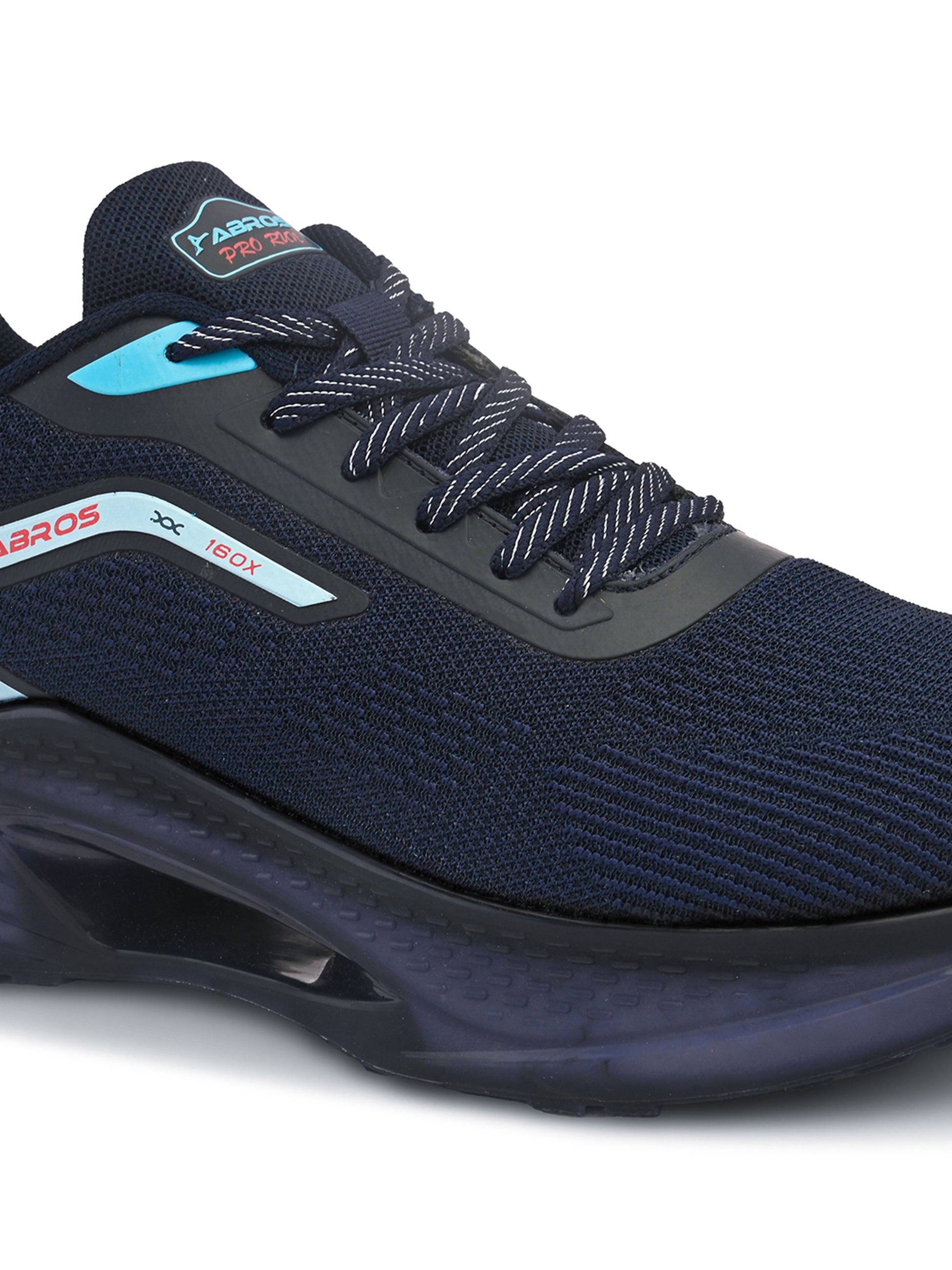 ABROS GAMORA Men‚Äôs Sports Shoes for Running, Training & Gym | Lightweight Active Footwear for Daily Workout, Fitness & Outdoor Activities Shoes for Mens (NAVY/ICE BLUE)