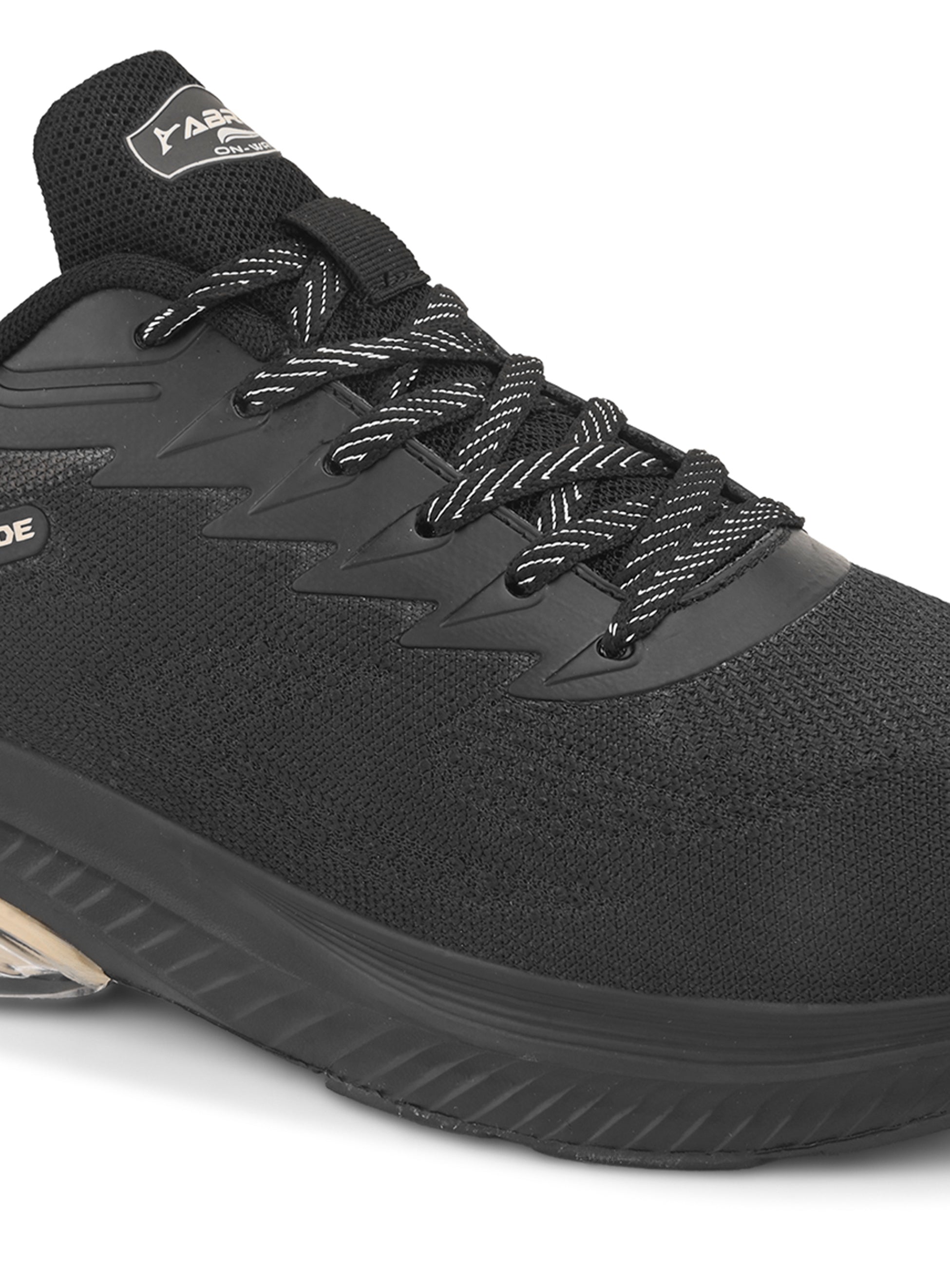 ABROS RANKIN Men‚Äôs Sports Shoes for Running, Training & Gym | Lightweight Active Footwear for Daily Workout, Fitness & Outdoor Activities Shoes for Mens (BLACK/BEIGE)