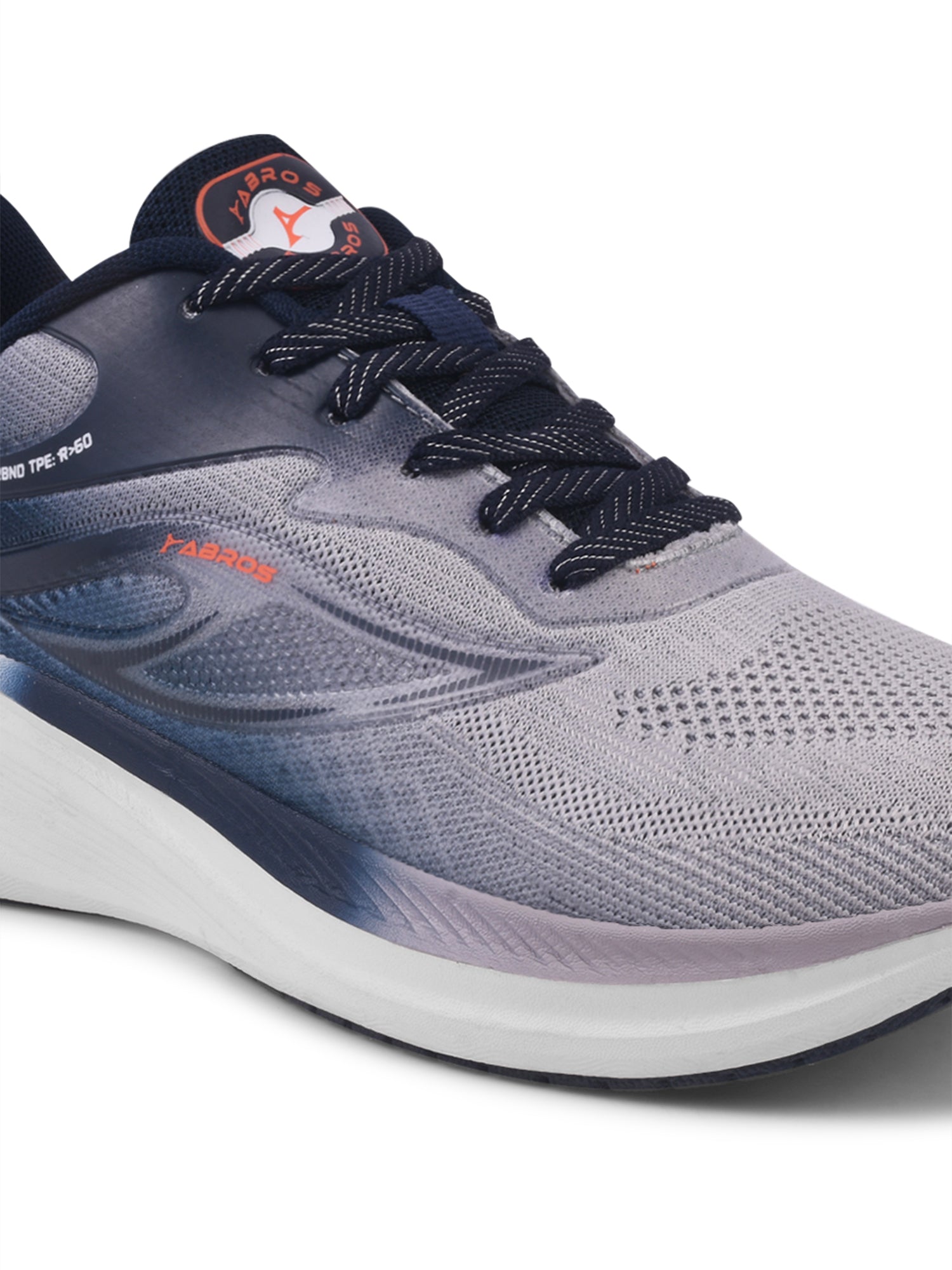 ABROS PROCY Men‚Äôs Sports Shoes for Running, Training & Gym | Lightweight Active Footwear for Daily Workout, Fitness & Outdoor Activities Shoes for Mens (L.GREY/NAVY)