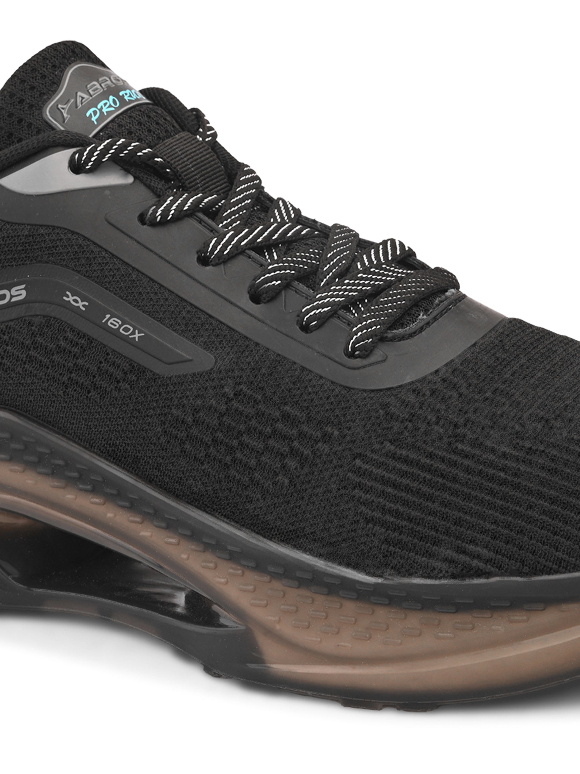 ABROS GAMORA Men‚Äôs Sports Shoes for Running, Training & Gym | Lightweight Active Footwear for Daily Workout, Fitness & Outdoor Activities Shoes for Mens (BLACK/D.GREY)