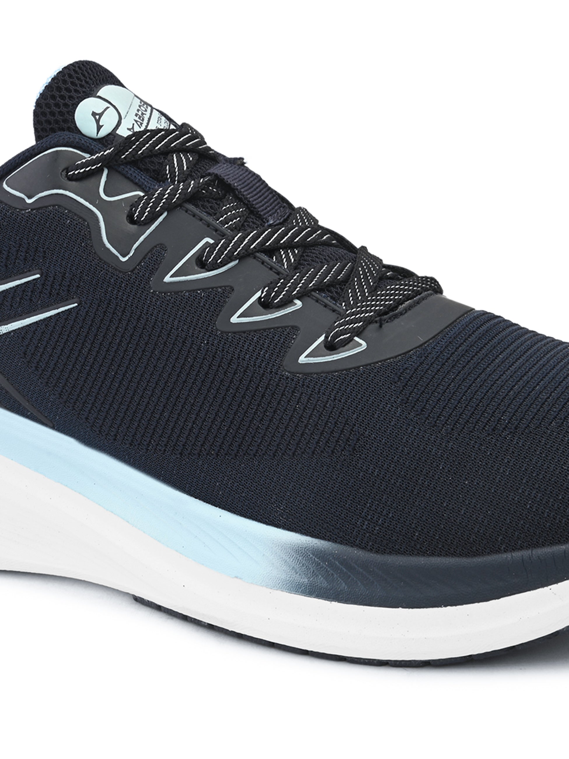 ABROS MIZAR Men‚Äôs Sports Shoes for Running, Training & Gym | Lightweight Active Footwear for Daily Workout, Fitness & Outdoor Activities Shoes for Mens (NAVY/ICE BLUE)