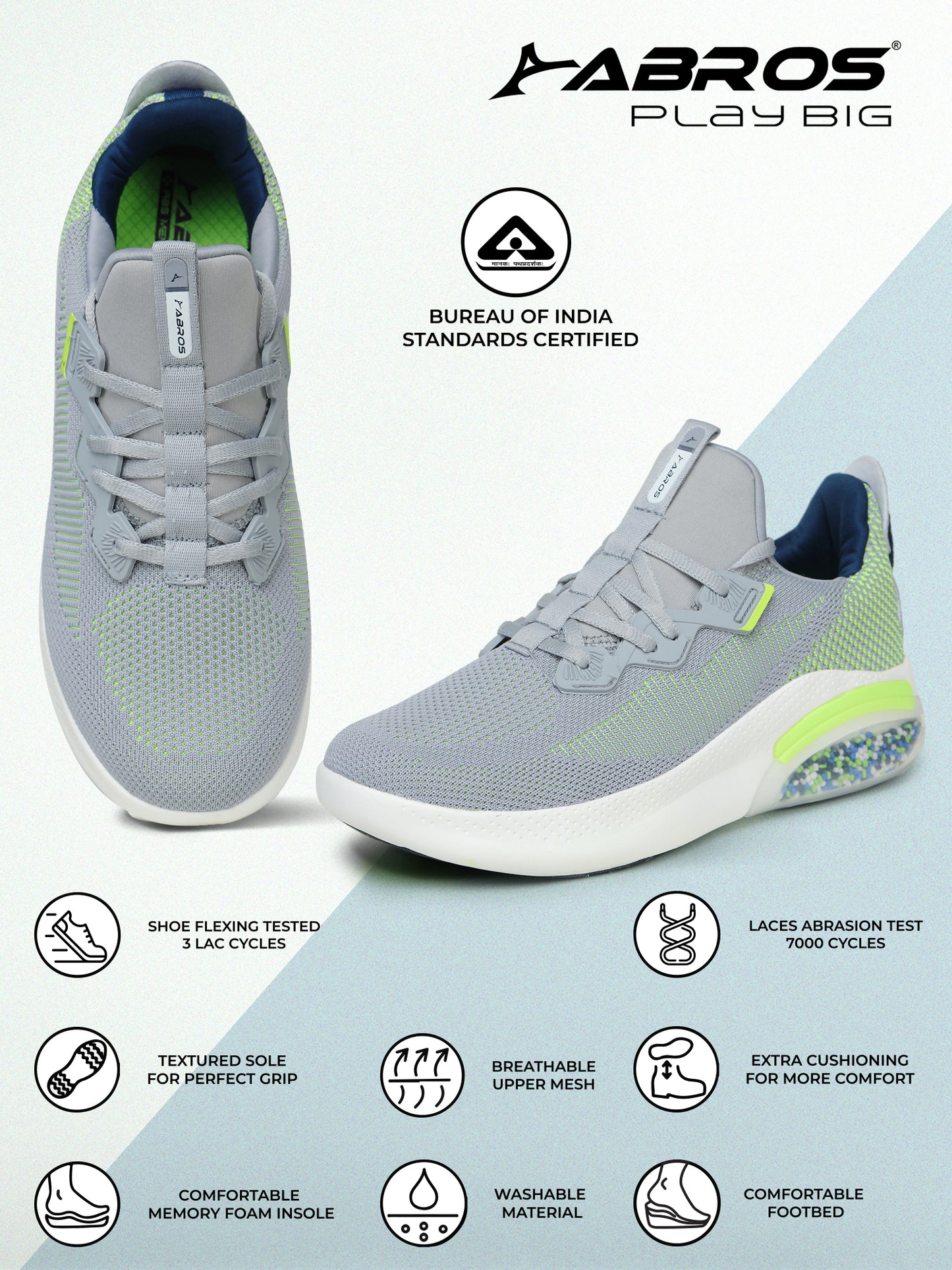 ABROS Midland-M Sports Shoes For Men