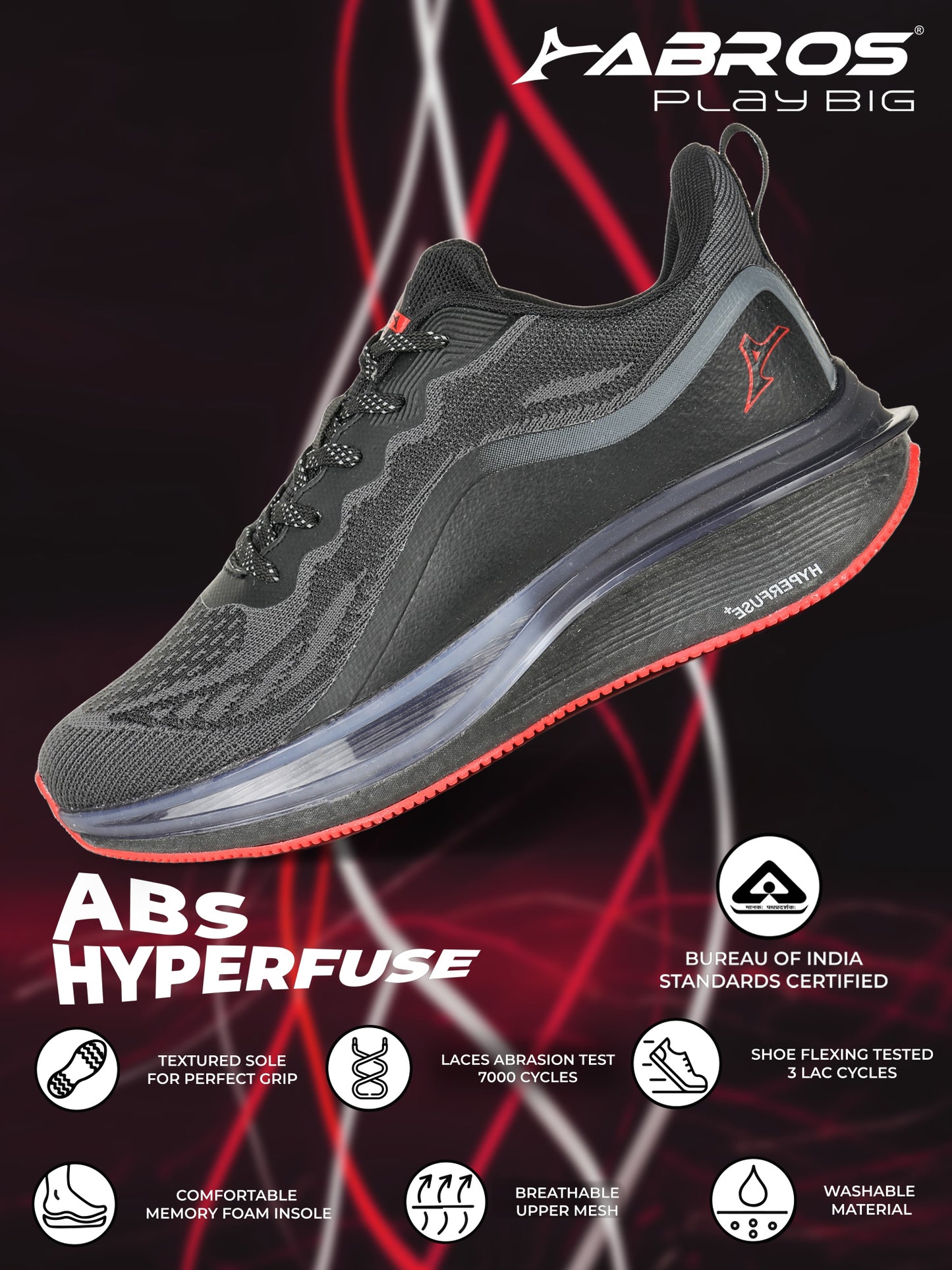 ABROS Jax Sports Shoes For Men